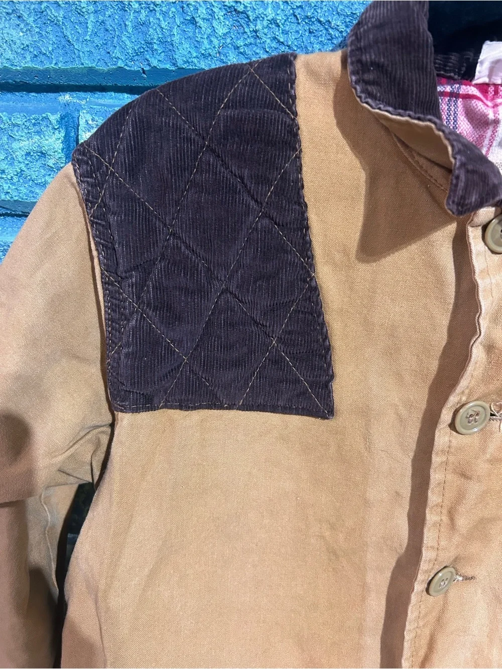 Vintage Red Head Jacket Mens Medium  Tan Duck Canvas Hunting